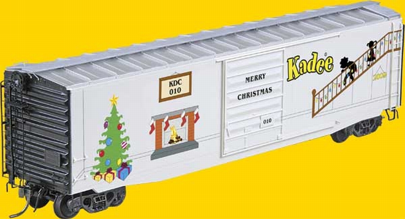 Kadee Christmas Car 2022 Pwrs Pacific Western Rail Systems