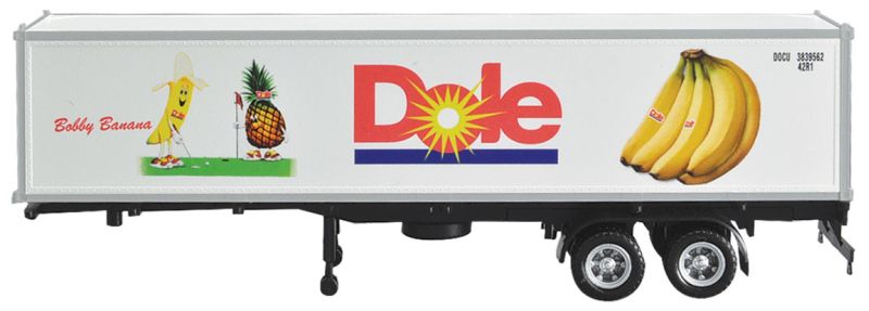 Bobby Banana on Skateboard ConCor HO Scale 40' Reefer Container Dole 2-Pack
