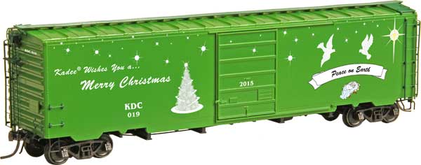 Kadee Christmas 2022 Boxcar Pwrs Pacific Western Rail Systems