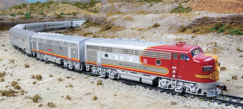 6 Athearn HO Scale Santa Fe Route Box Cars & Flat Car (Super Chief, store El Captain)