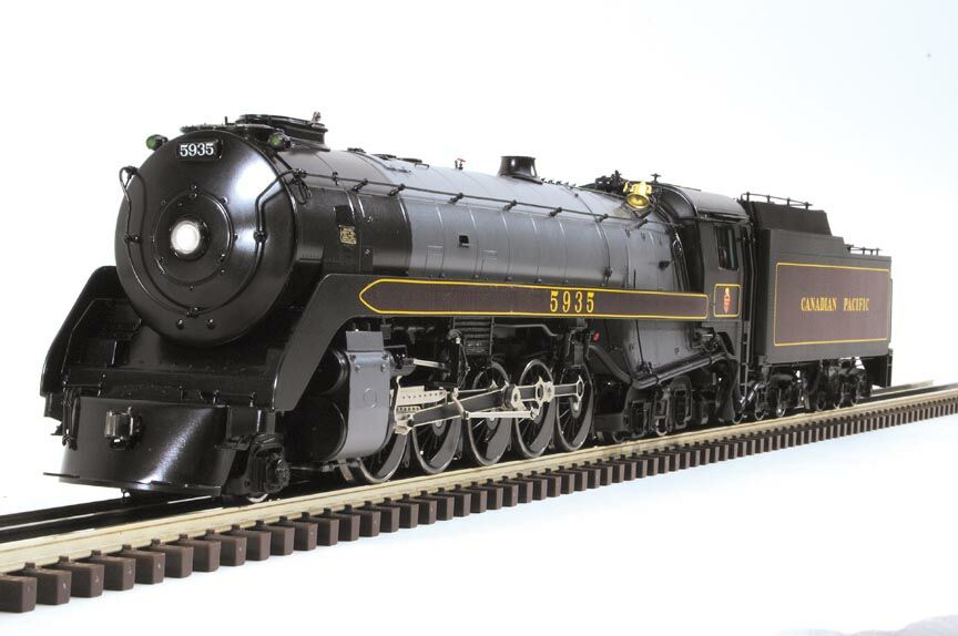 HO Brass Model Train Tenshodo Canadian Pacific Railroad 4-6-4 Class ...