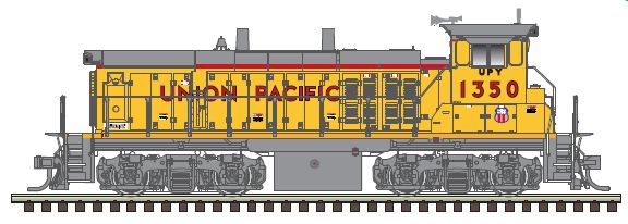 Atlas outlet master Locomotive MP-15DC Union Pacific