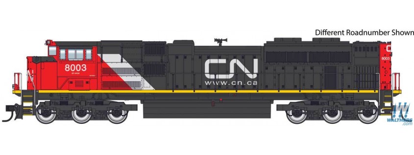 HO Scale SD70ACe Standard DC Canadian National 8014 Walthers 910-9858 