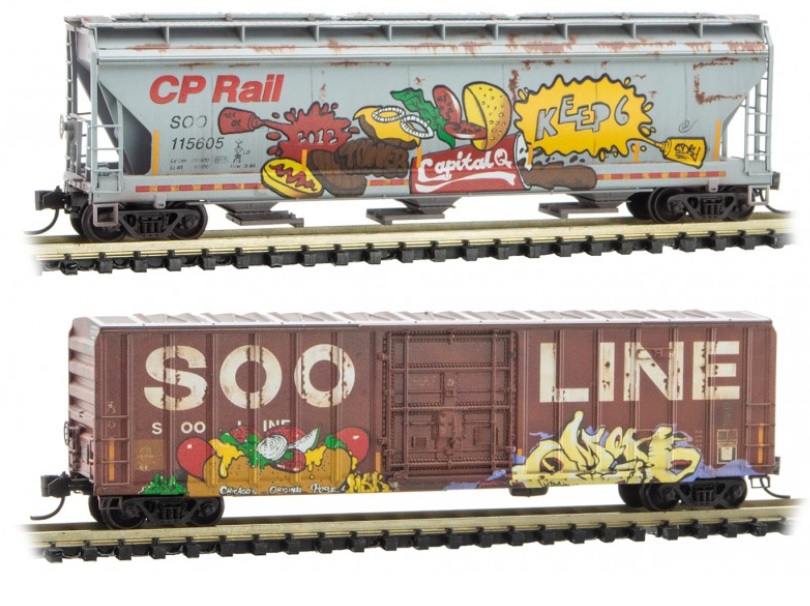 Micro-Trains MTL N Northern Pacific 50' Std Box Car Single Door 18000180 