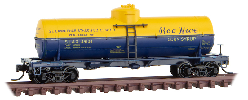 N-Scale UNDECORATED  SINGLE DOME TANK CAR 
