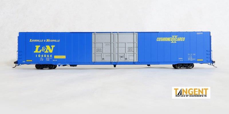 Wagon MTH Echelle O Louisville & Nashville 50' Waffle Side 3 Rails