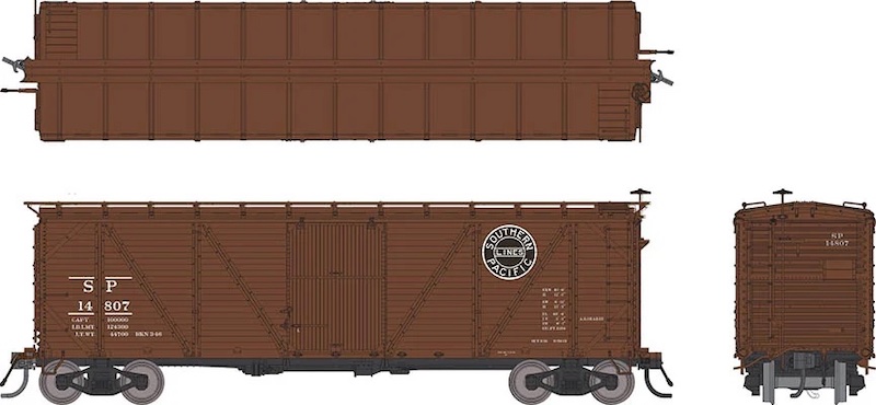 MT 20760 Southern Pacific Overnight 40' Box Car Released September 2004 