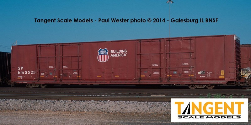 MT 104050 Union Pacific 60' Excess Height 60' Box Car Released March 2000 