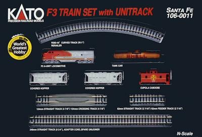 KATO W&P emd F3 A+ B + B SET Nゲージ PWRS Pacific Western Rail Systems